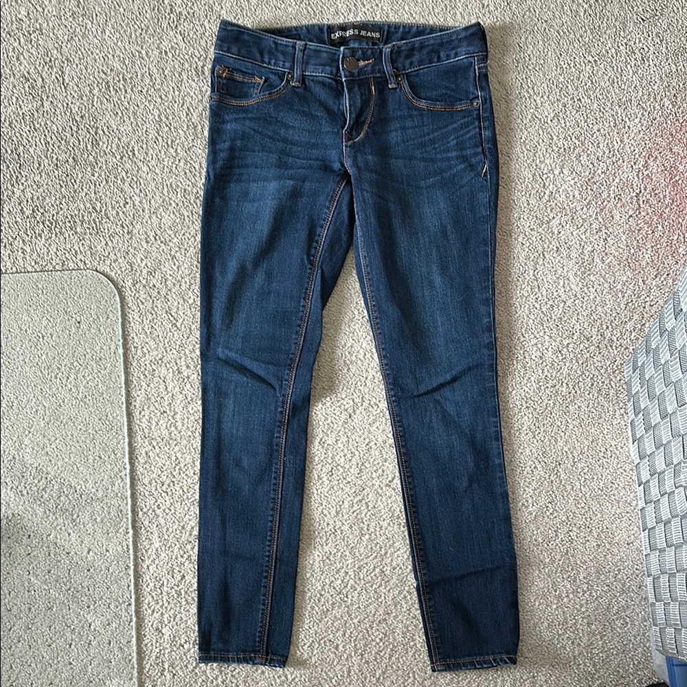Express Dark Blue Jeans